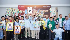 Cabup-Cawabup Bojonegoro Setyo Wahono dan Nurul Azizah. (Ist).