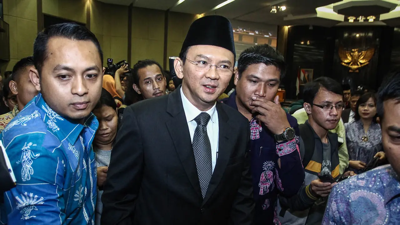 Ahok Resmi Diumumkan sebagai Gubernur 