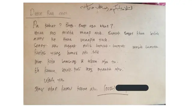 6 Cara Netizen saat PDKT dengan Surat Ini Bikin Senyum Sendiri