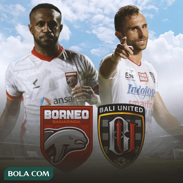 BRI Liga 1 - Ilustrasi Boaz Solossa Vs Ilija Spasojevic