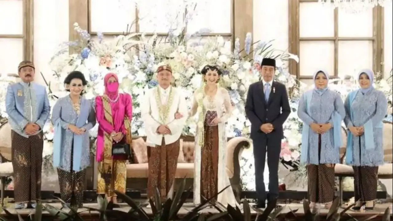 Putra Menteri Hadi Tjahjanto Nikahi Finalis Puteri Indonesia 2022, Pacar Kaesang Jadi Bridesmaid