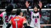 Jakarta BIN berhasil menjadi juara Proliga 2024. Megawati Hangestri dan kawan-kawan sukses mengalahkan Jakarta Elektrik PLN secara dramatis. (Bola.com/Bagaskara Lazuardi)