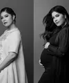 Intip tampilan Annisa Pohan dengan makeup bold saat maternity shoot (@annisayudhoyono)