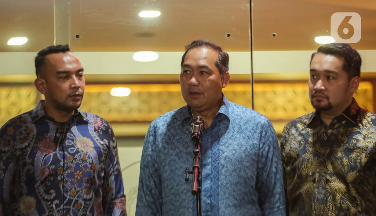 Ini adalah kali kedua Kejagung memeriksa Lutfi terkait dugaan korupsi fasilitas ekspor CPO. (Liputan6.com/Faizal Fanani)