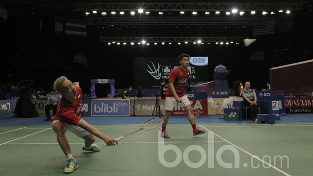 Indonesia Open 2017,  Kevin Sanjaya Sukamuljo, Marcus Fernaldi Gideon.