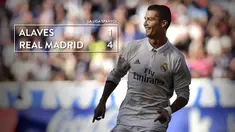 Video Cristiano Ronaldo berhasil mencetak hattrick pada laga Deportivo Alaves vs Real Madrid yang berakhir dengan skor 1-4.