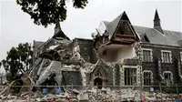 Dampak gempa yang mengguncang Christchurch pada 2011 (AP)