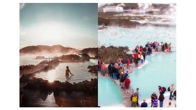 10 Potret Ekspektasi vs Realita Tempat Wisata Ini Jauh dari Bayangan, Gagal Healing