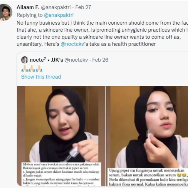 Viral Video Wirda Mansur Gunakan Serum yang Jadi Perbincangan Warganet