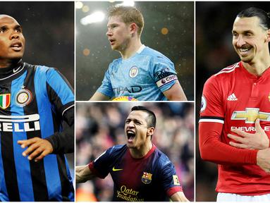 Pep Guardiola dan Jose Mourinho adalah pelatih papan atas yang telah terbukti kemampuannya dalam memoles sebuah tim menjadi juara. Berikut ini para pemain yang pernah merasakan dilatih oleh dua juru taktik top tersebut.