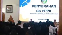 Penyerahan SK PPPK Pemkab Banyuwangi. (Foto: Istimewa)