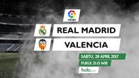 La Liga_Real Madrid Vs Valencia (Bola.com/Adreanus Titus)