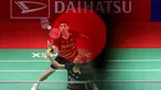 Empat ganda putra Indonesia yang tampil pada hari pertama Daihatsu Indonesia Masters 2024 mampu menyapu bersih empat kemenangan atas lawan-lawannya di Istora Senayan, Jakarta, Selasa (23/1/2024). Pasangan Muhammad Shohibul Fikri/Bagas Maulana dan Sabar Karyaman/Moh Reza Pahlevi mampu menyusul Fajar Alfian/Muhammad Rian Ardianto dan Leo Rolly Carnando/Daniel Marthin yang telah lebih dahulu memetik kemenangan. Bagas/Fikri sukses mengalahkan pasangan China, Chen Bo Yang/Liu Yi dengan rubber game 21-16, 17-21 dan 21-17, sementara Sabar/Reza sukses mempecundangi wakil Korea Selatan, Kim Won-ho/Na Sung-seung juga dengan rubber game 13-21, 21-19 dan 21-16. (Bola.com/Bagaskara Lazuardi)
