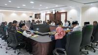 Kordinasi PPIH Arab Saudi dan Konjen RI terkait haji 2023. (Foto: Liputan6.com/Kemenag)