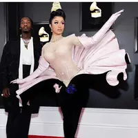 Sederet nama seleb yang tampil beda di ajang Grammy Awards 2019 (Foto: Instagram/ @iamcardib)