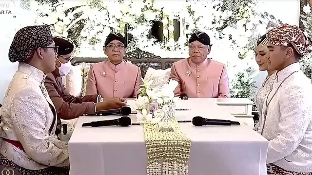 Kaesang pangarep dan Erinia Gudono (Vidio/SCTV)