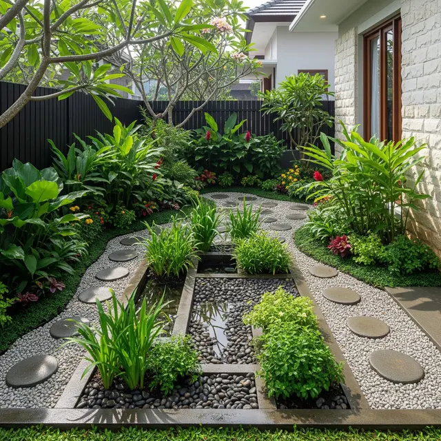 6 Ide Taman dengan Sistem Drainase Modern, Solusi Halaman Tidak Mudah Becek