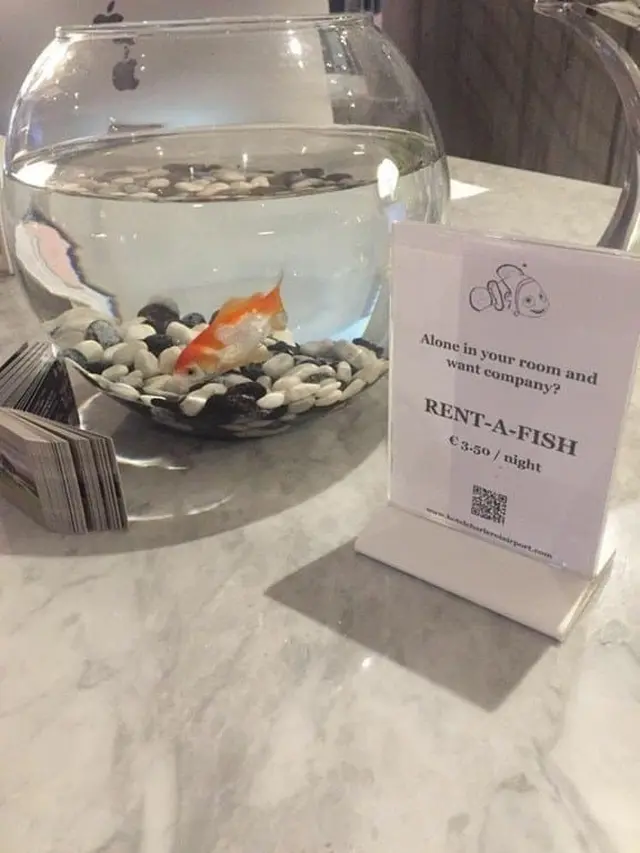 Fasilitas hotel kelewat unik