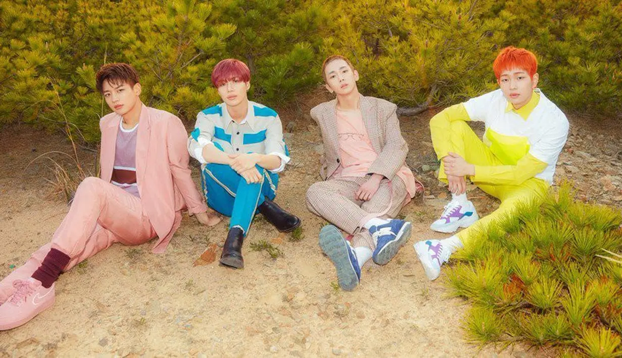 "Perasaan syukur adalah hal terbesar yang bisa digambarkan untuk album ini. Kurasa album ini berisi tentang perasaan kami yang selalu bersyukur," ujarnya. (Foto: Allkpop.com)