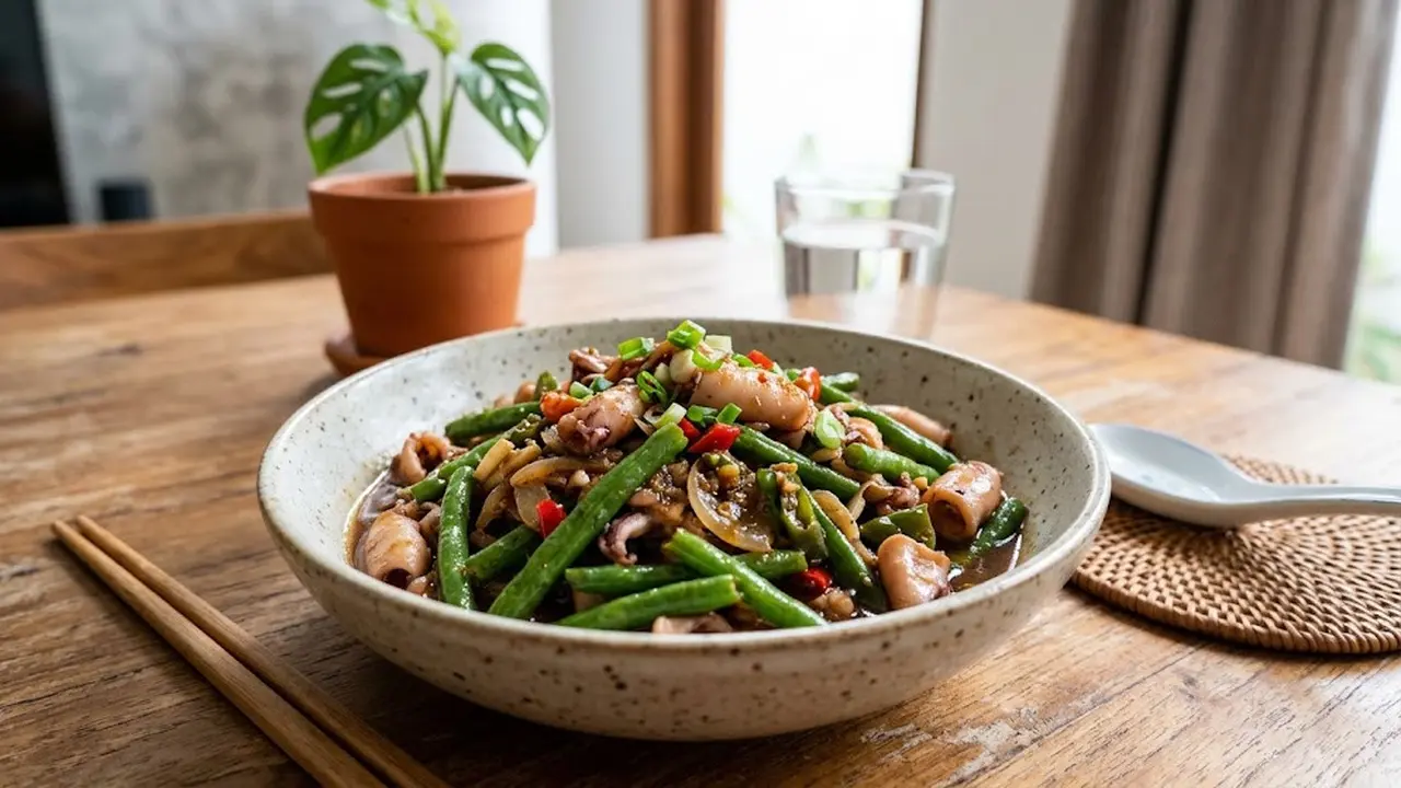 Resep Buncis Cumi Saus Tiram Gurih yang Anti Alot