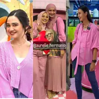 OOTD Member Geng Cendol dan Mamayu di Ulang Tahun Ameen Anak Aurel Hermansyah. [Instagram]