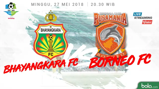 Bhayangkara FC Vs Borneo FC