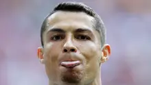 2. Cristiano Ronaldo (Portugal) - 4 Gol. (AP/Hassan Ammar)
