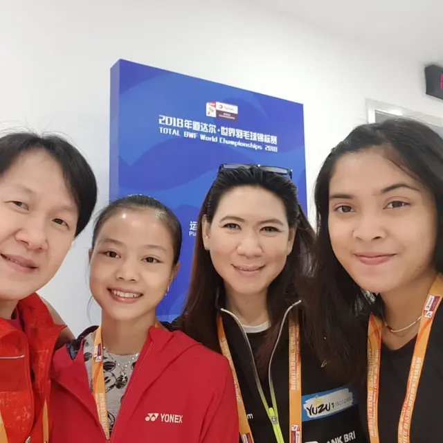 Beri Dukungan Sebelum Olimpiade, Ini 6 Potret Susi Susanti dan Gregoria Mariska