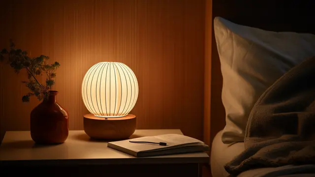 Ilustrasi Lampu Tidur