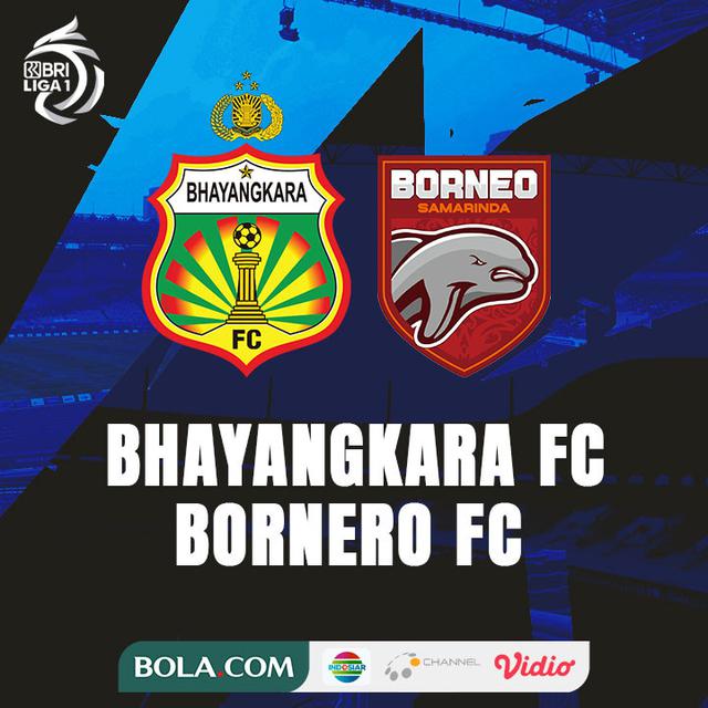 BRI Liga 1 - Bhayangkara FC Vs Bornero FC