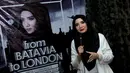 "Insya Allah nanti berangkat ke London. Di London ada enam koleksi emang nggak terlalu banyak," jelas kakak dari Shireen Sungkar ini. (Wimbarsana/Bintang.com)