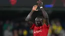 Setelah sukses membela Liverpool, Sadio Mane memutuskan untuk hengkang pada musim panas 2022/2023 ke Bayern Munchen. Penyerang 30 tahun tersebut diboyong oleh sang juara Bundesliga dengan harga 32 juta euro. Rencananya, Sadio Mane bakal diumumkan secara resmi sebagai pemain Bayern Munchen pada Rabu (22/6) waktu setempat di Allianz Arena. (AFP/Paul Ellis)