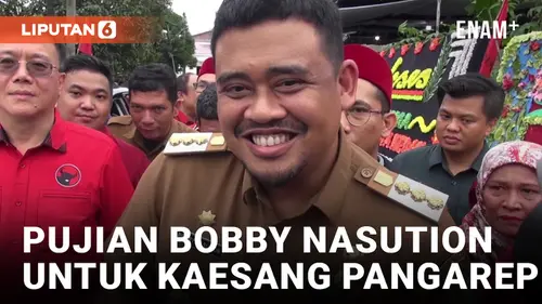 VIDEO: Bobby Nasution Puji Kaesang Usai Jadi Ketum PSI