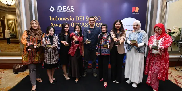 Pertamina Borong 14 Penghargaan di Ajang DEI &amp; ESG Awards 2025