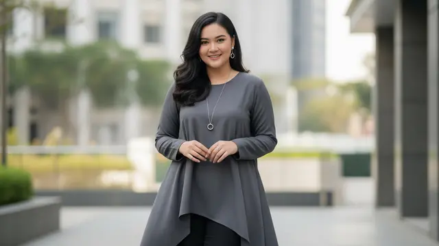 Tunik Asimetris