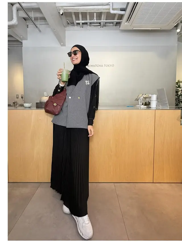 6 Gaya OOTD Shireen Sungkar di Jepang, Stylish Jelajahi World Expo 2025