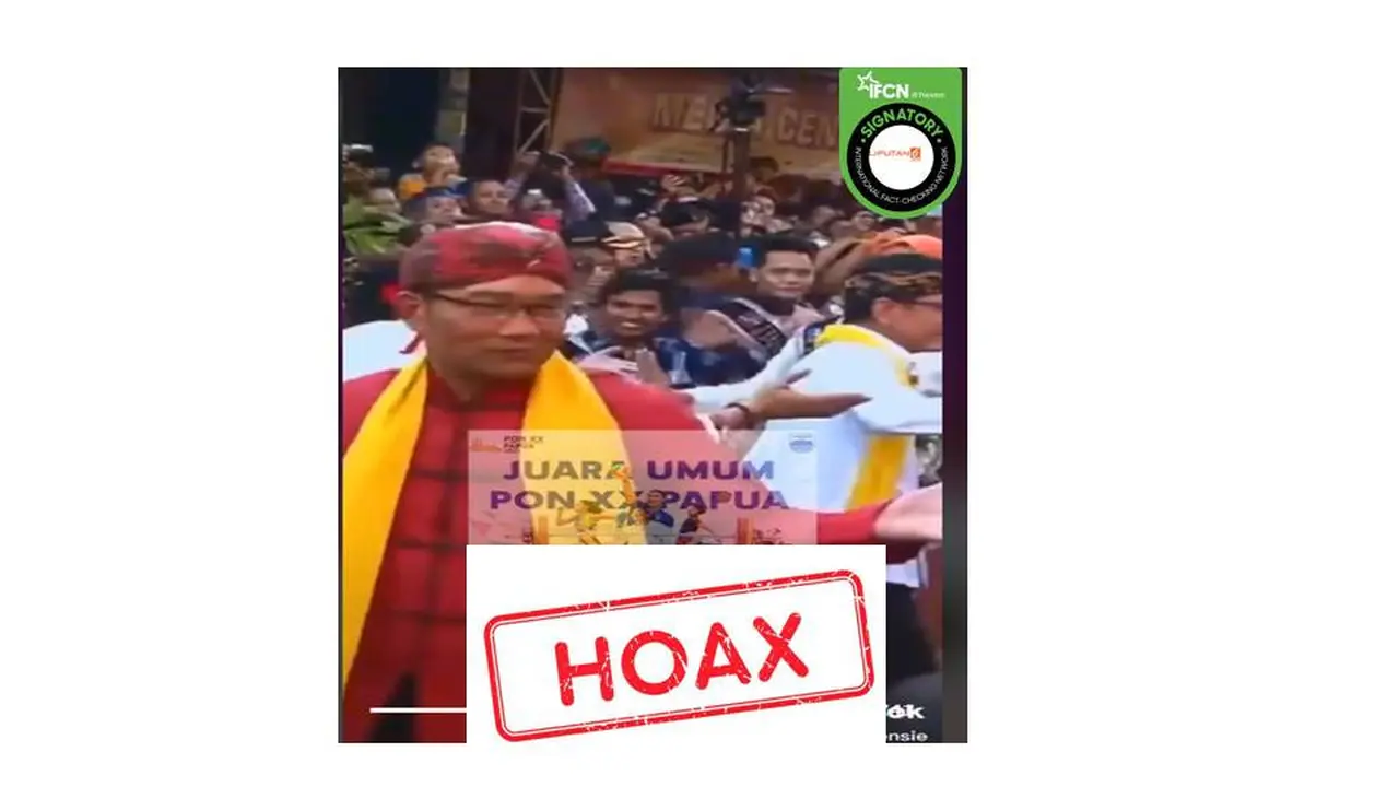 Cek Fakta Ridwan Kamil menari rayakan kemenangan