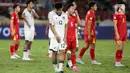 Namun, kurangnya kreativitas di lini tengah membuat jalur masuk kotak penalti Vietnam cukup sulit ditembus Garuda Muda. (Liputan6.com/Helmi Fithriansyah)