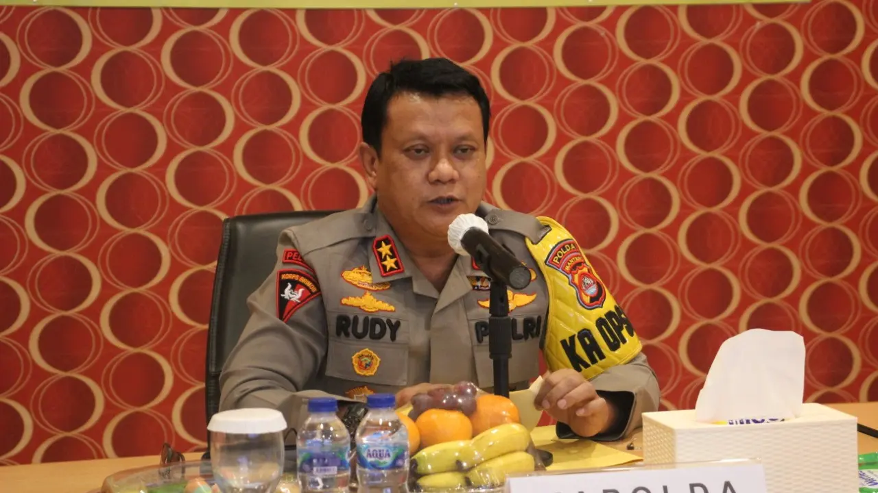 Kapolda Banten, Irjen Pol Rudy Heriyanto. (Dokumentasi Humas Polda Banten).