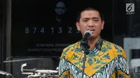 Ketua Wadah Pegawai KPK Yudi Purnomo Harahap memberi keterangan terkait petisi 1.000 tanda tangan tolak Capim KPK bermasalah di Gedung KPK, Jakarta, Senin (2/9/2019). Pegawai KPK berharap Presiden Joko Widodo selektif memilih 10 Capim KPK yang akan diberikan ke DPR. (merdeka.com/Dwi Narwoko)