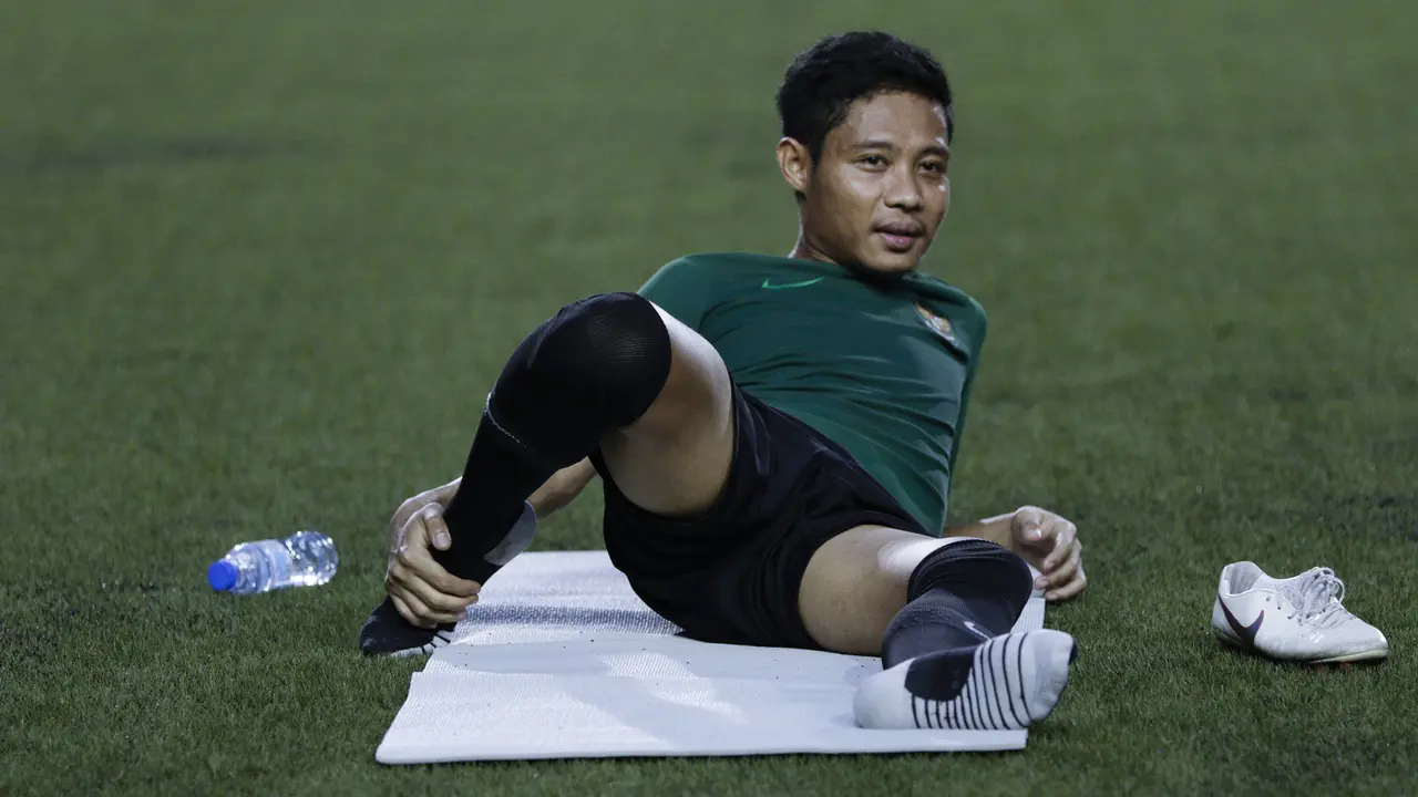 Latihan Timnas Indonesia U-22