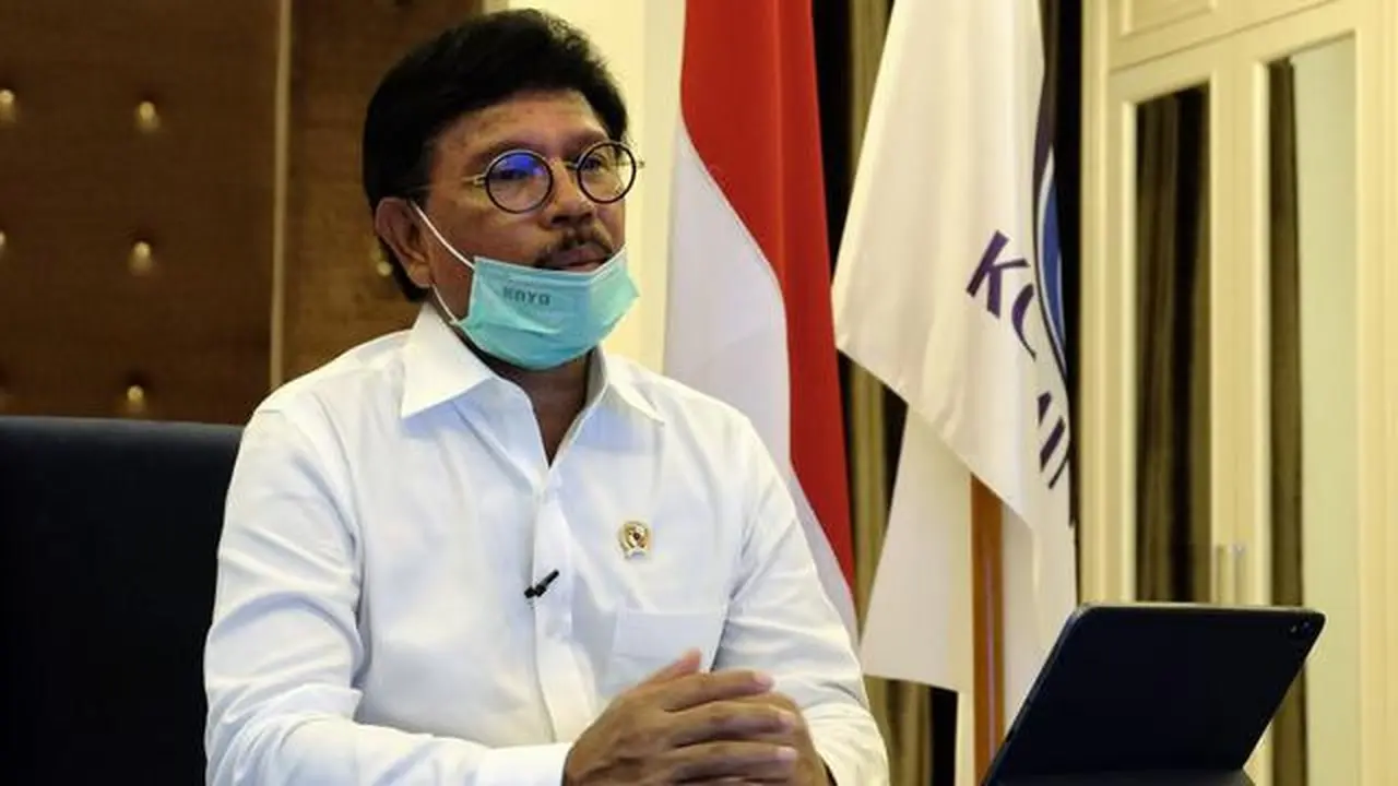 Menteri Komunikasi dan Informatika Johnny G. Platte.