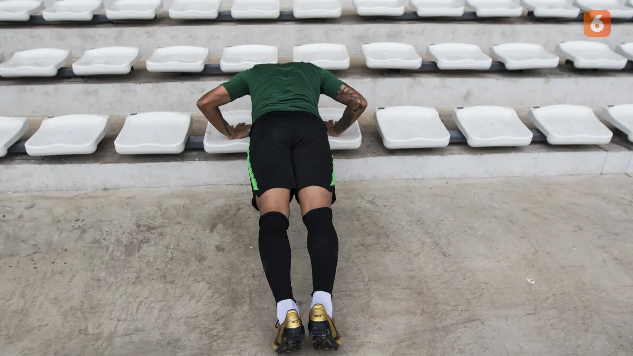 Latihan Timnas Indonesia