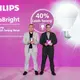 Foto 1: Ki-Ka: Dedy Bagus Pramono, President Director, Signify Commercial Indonesia & Burhan Noor Sahid, Head of Marketing Consumer, Signify Commercial Indonesia dalam peluncuran Philips UltraBright
