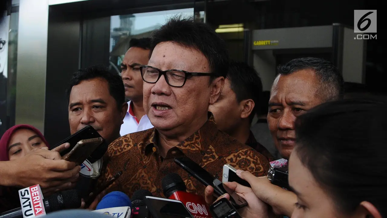 Menteri Dalam Negeri Tjahjo Kumolo