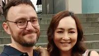 Dewi Rezer dan Ethan. (Liputan6.com/ M Altaf Jauhar)