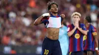 Lamine Yamal Belum Gacor di Awal Musim Barcelona, Hansi Flick Tak Khawatir