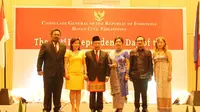 Malam Resepsi Diplomatik dalam rangka Perayaan HUT RI ke-72 di Hotel Marco Polo, Davao City, pada 29 Agustus 2017.