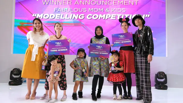 para pemenang fabulous mom&kids competition
