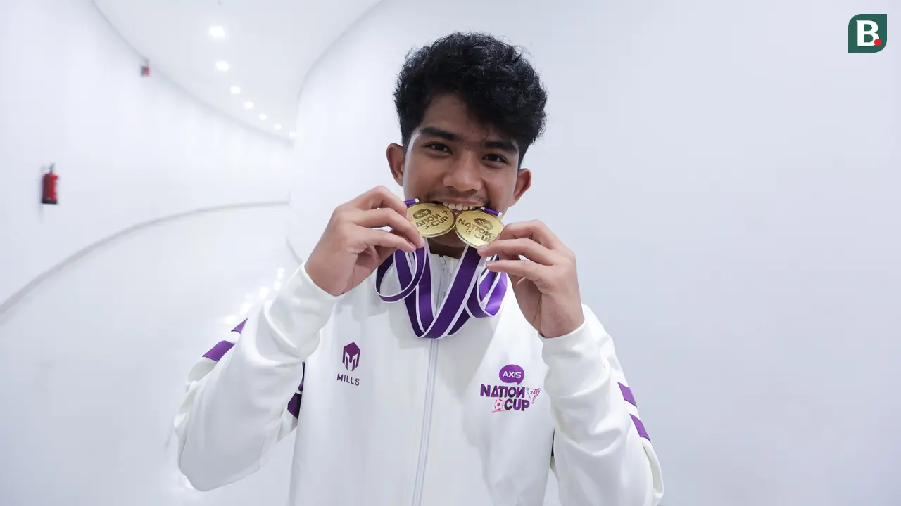 Pemain SMK Medika Samarinda, Muhammad Irfan Hamid, terpilih sebagai Pemain Terbaik AXIS Nation Cup 2024